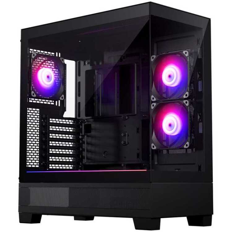 Phanteks XT View tower behuizing 1x USB-A | 1x USB-C | RGB | Tempered Glass