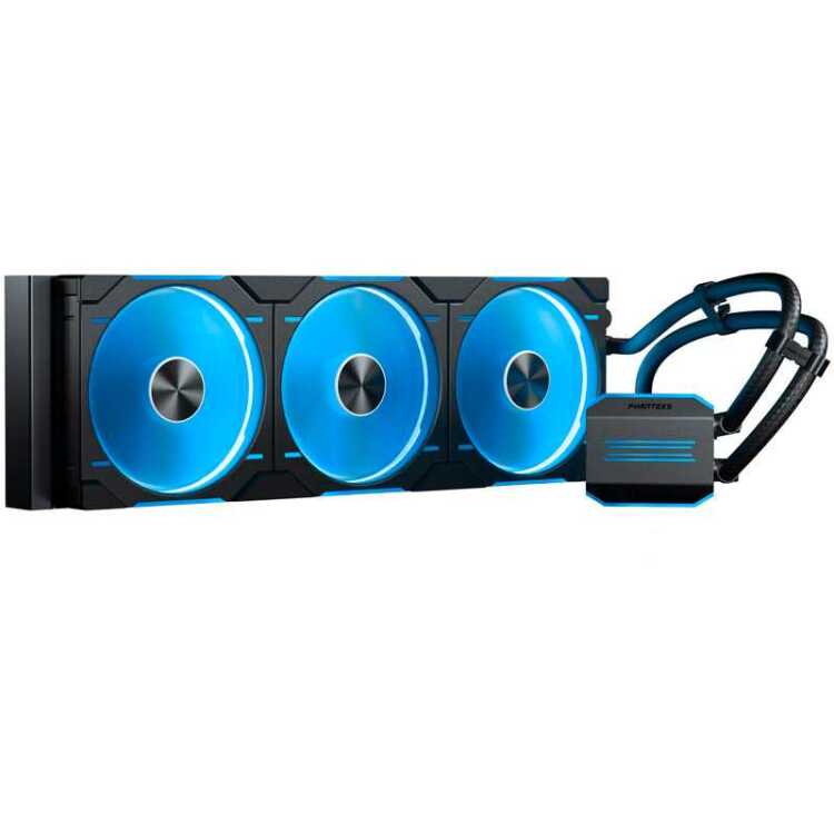 Phanteks Glacier One 420 D30 waterkoeling 4-pins PWM fan-connector
