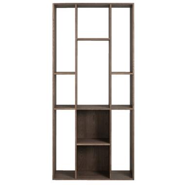 Kast Kenzi - walnoot - 177x81x38 cm - Leen Bakker