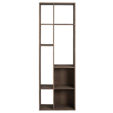 Kast Kenzi - walnoot - 177x59x38 cm - Leen Bakker