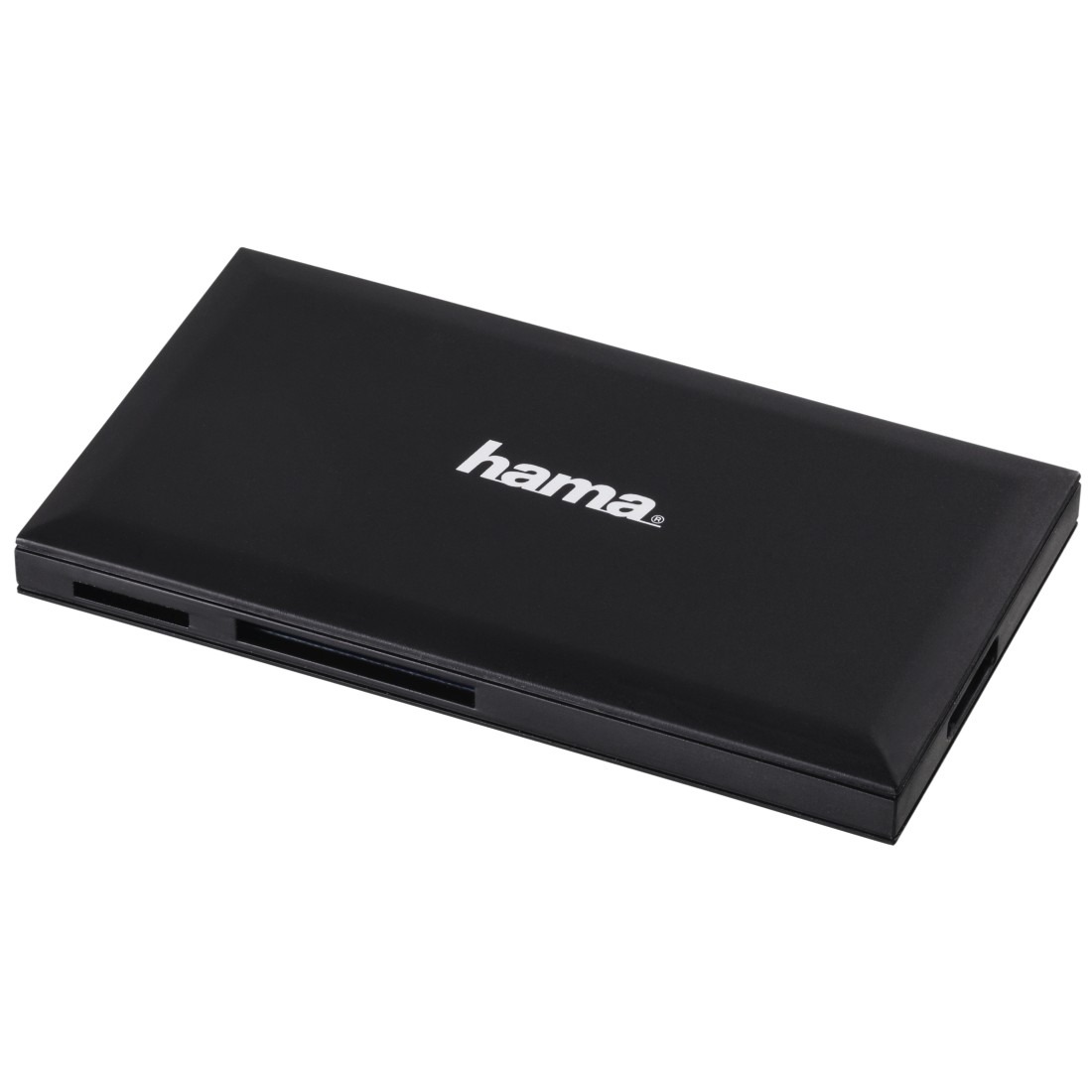 Hama USB-3.0-multi-kaartlezer, SD/microSD/CF/MS Desktop accessoire Zwart