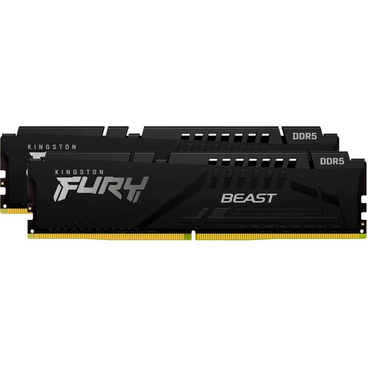 Kingston FURY 64 GB DDR5-6000 Kit werkgeheugen KF560C30BBK2-64, Fury Beast, XMP