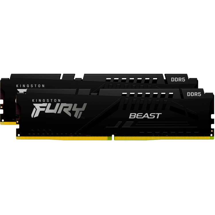 Kingston FURY 16 GB DDR5-6000 Kit werkgeheugen KF560C30BBK2-16, Fury Beast, XMP