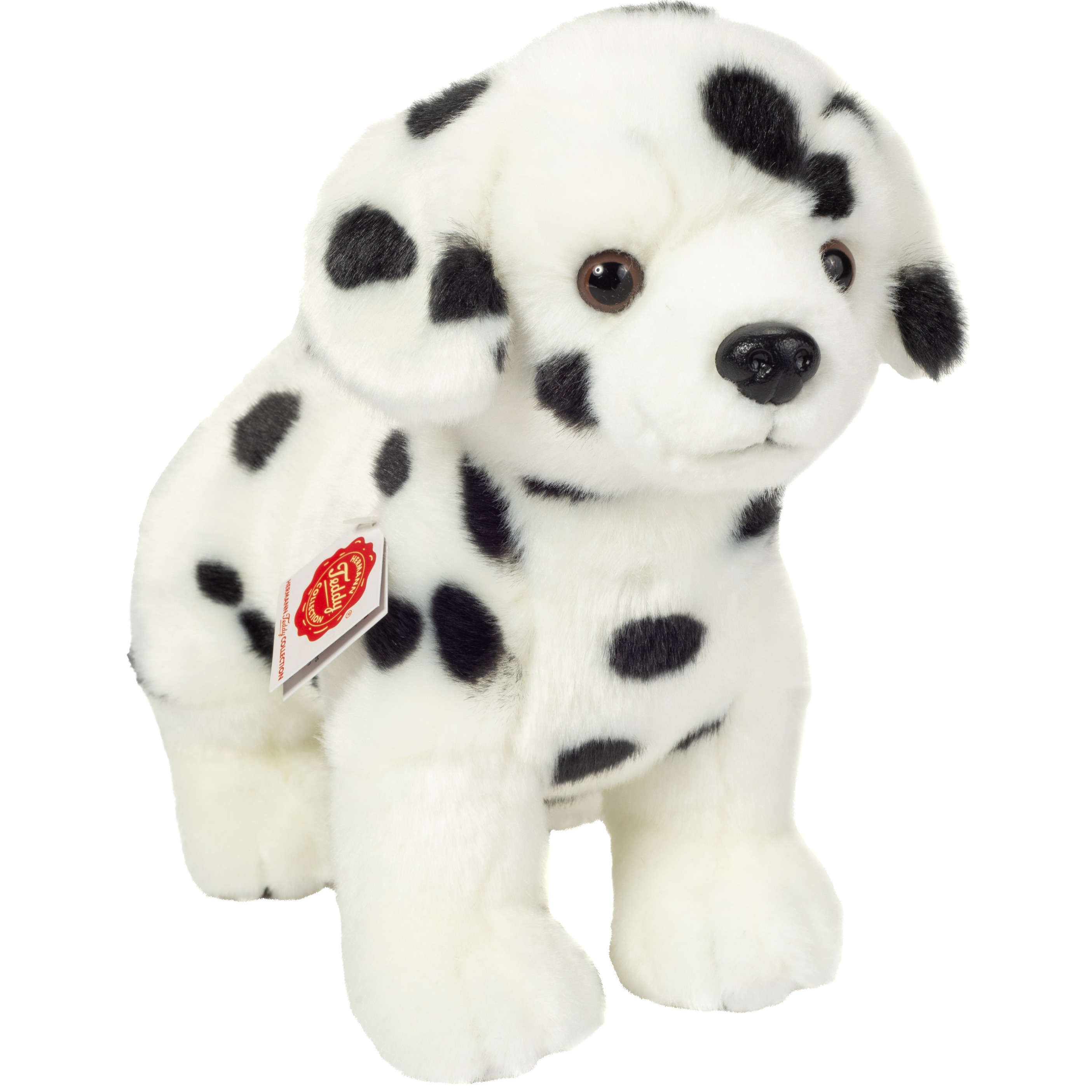 Knuffeldier hond Dalmatier - pluche knuffel - premium kwaliteit - 23 cm - honden knuffel -