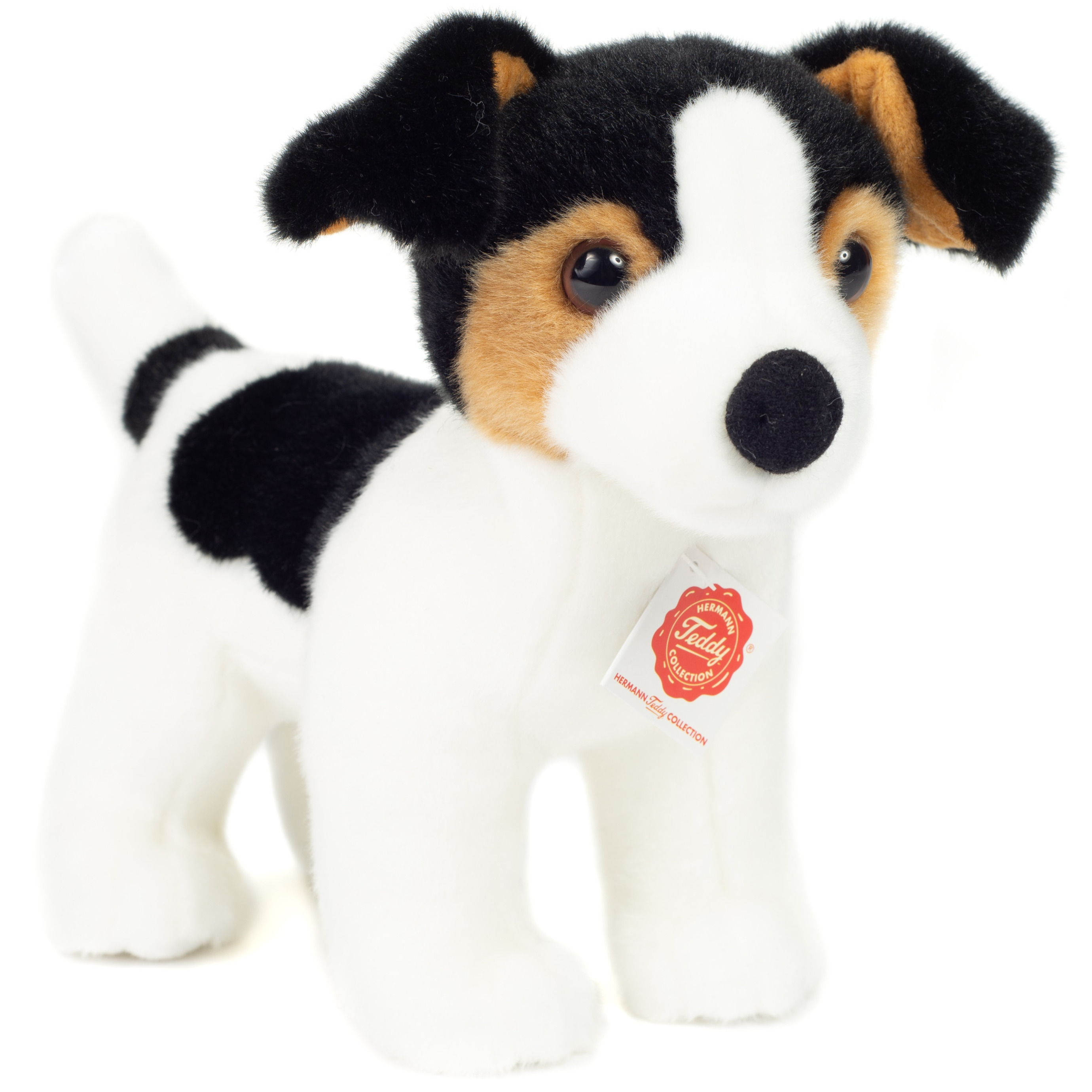 Knuffeldier hond Jack Russell Terrier - zachte pluche stof - premium kwaliteit knuffels - 28 cm -