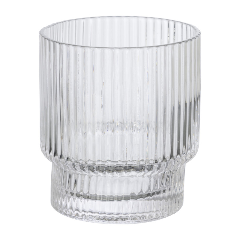 Drinkglas Lijn - glas - ø8.7x13.1 cm