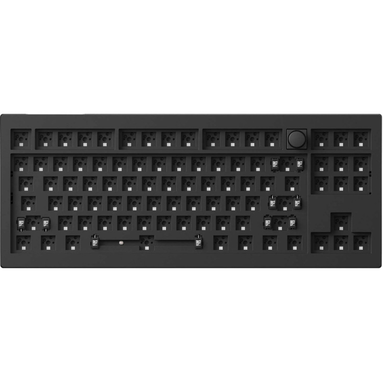 Keychron V3 Max-Z4 toetsenbord RGB leds, Barebone, TKL, hot swap, 2.4 | Bluetooth | USB-C, Knob