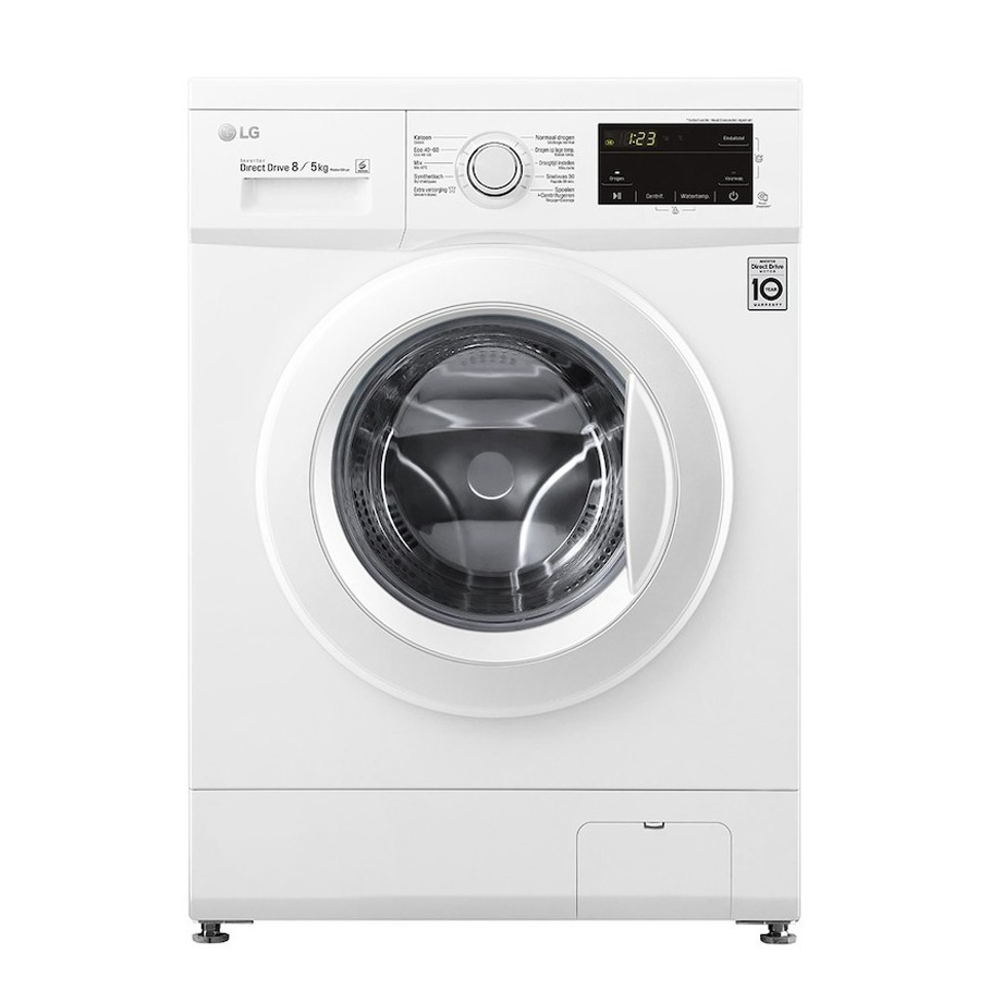 LG GD3M108N3 Was-droogcombinatie Wit