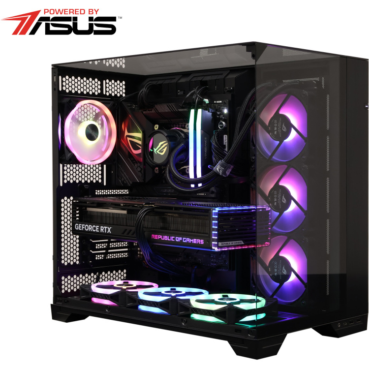 ALTERNATE Powered by ASUS ROG Core i9 RTX 4090 gaming pc i9-14900KF | RTX 4090 | 64 GB | 2 TB SSD | 2.5 Gb-LAN