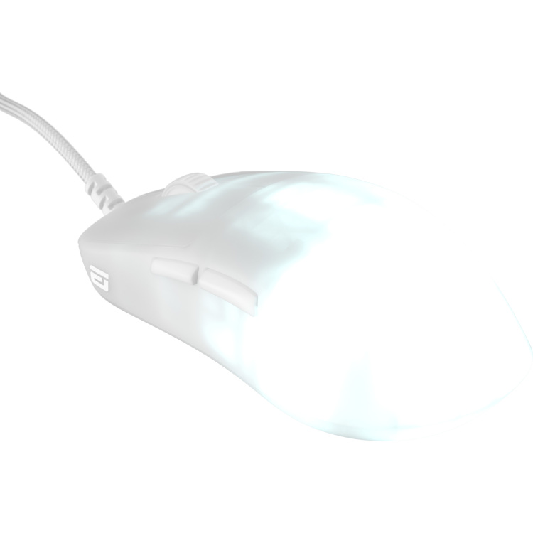 Endgame Gear OP1 RGB Gaming Muis - White Frost gaming muis 50 - 26.000 DPI, RGB led