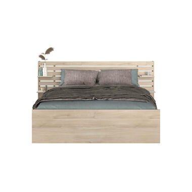 Bed Evi - eikenkleur - 160x200 cm - Leen Bakker