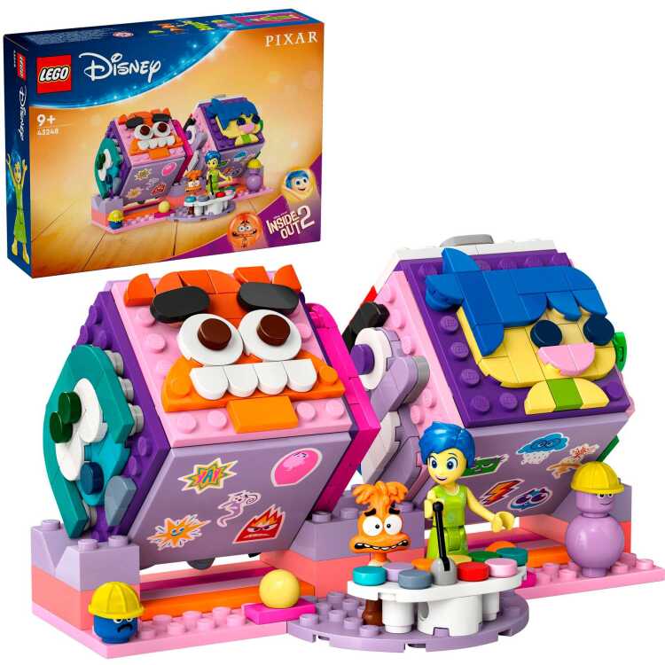 LEGO Disney Pixar - Inside Out 2 humeurkubussen constructiespeelgoed 43248