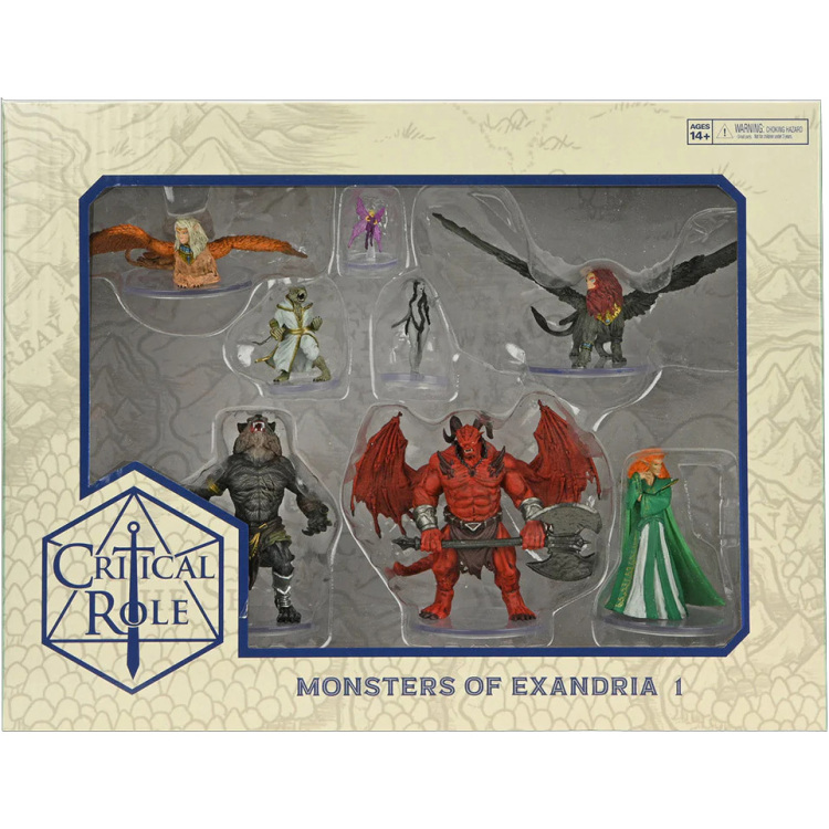 Diverse Critical Role: Monsters of Exandria - Set 1 decoratie
