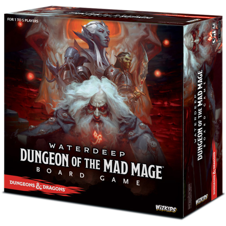 Diverse Dungeons & Dragons: Waterdeep - Dungeon of the Mad Mage Adventure System Board Game bordspel