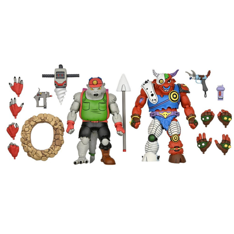 Neca TMNT: Dirtbag and Groundchuck 7 inch Act