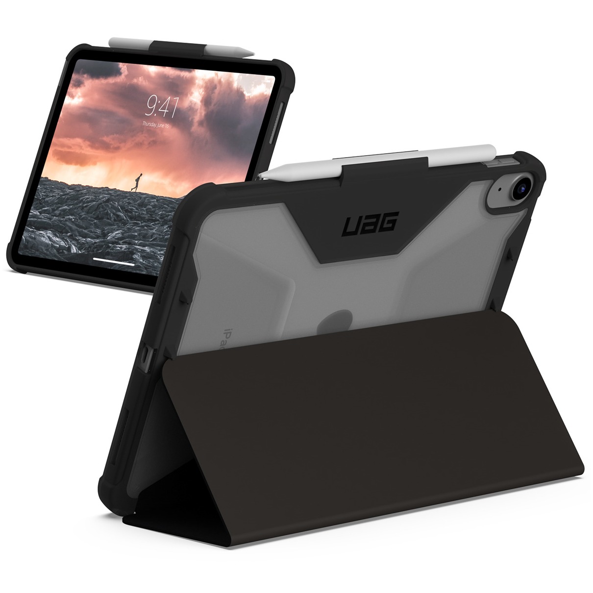 UAG Plyo Backcover iPad 10 (2022) 10.9 inch Tablethoesje Zwart