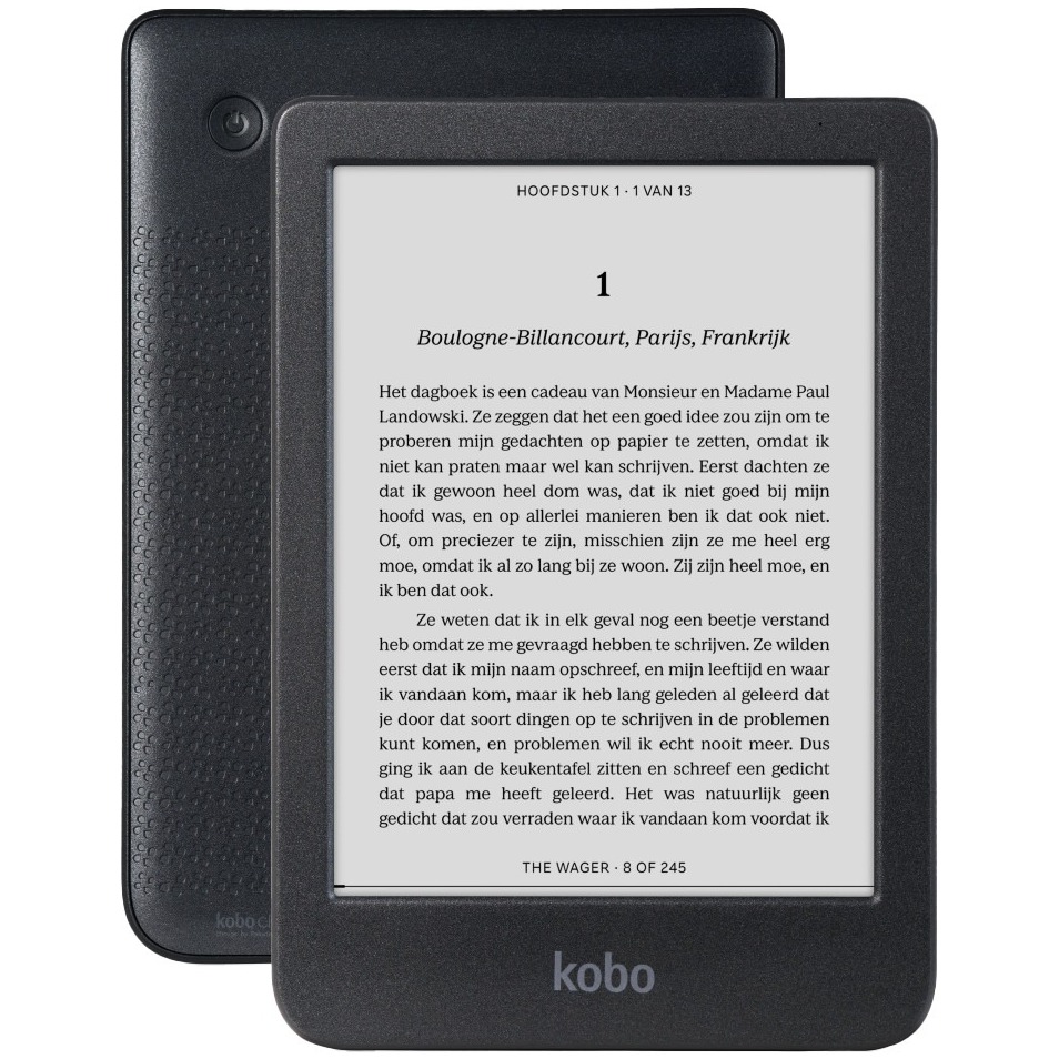 Kobo Clara BW E-reader Zwart