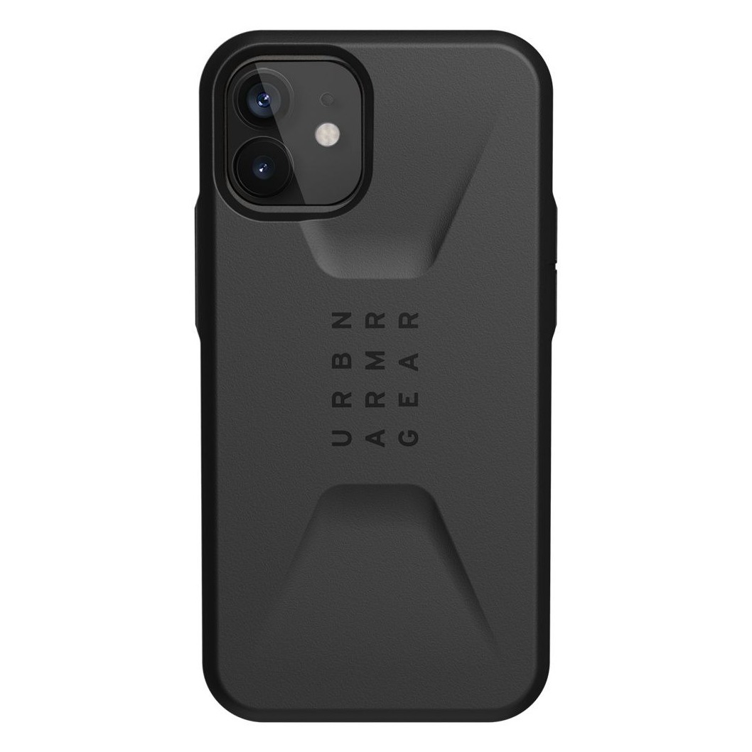 UAG Civilian Backcover iPhone 12 Mini Telefoonhoesje Zwart
