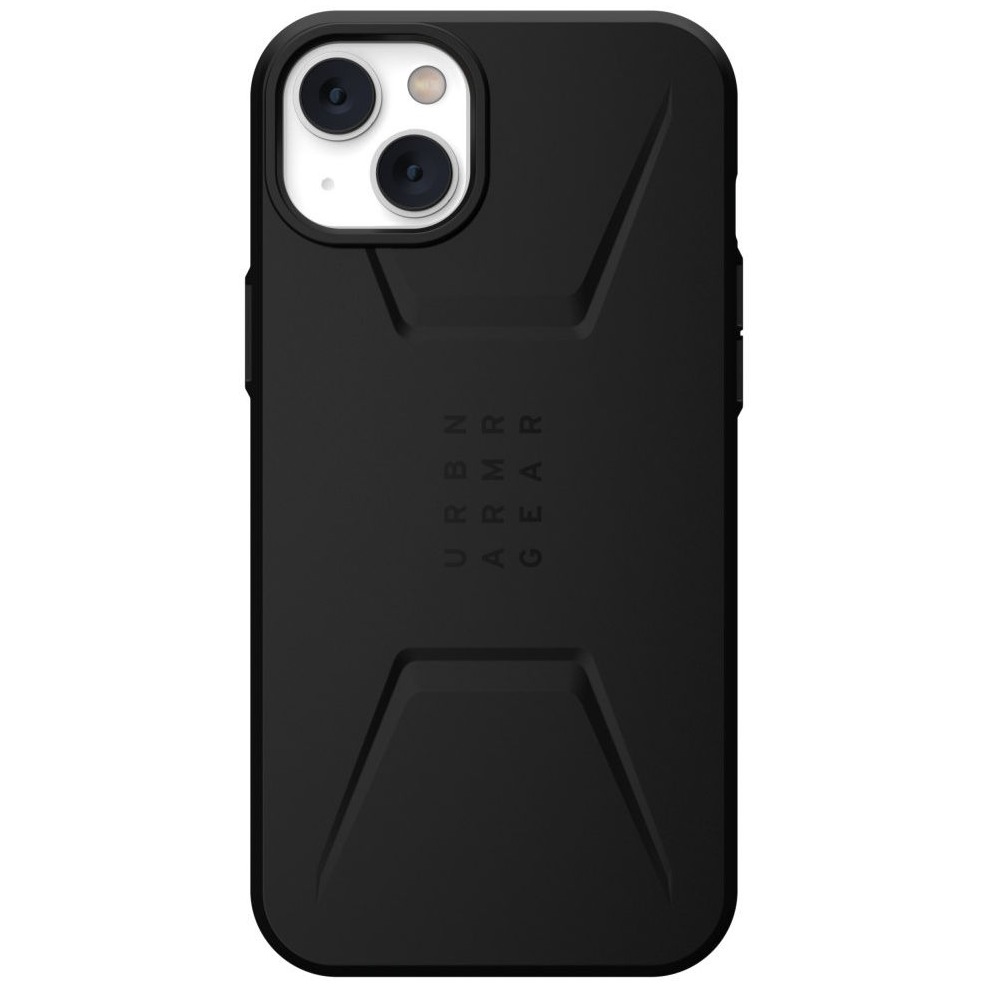 UAG Civilian Backcover MagSafe iPhone 14 Plus Telefoonhoesje Zwart