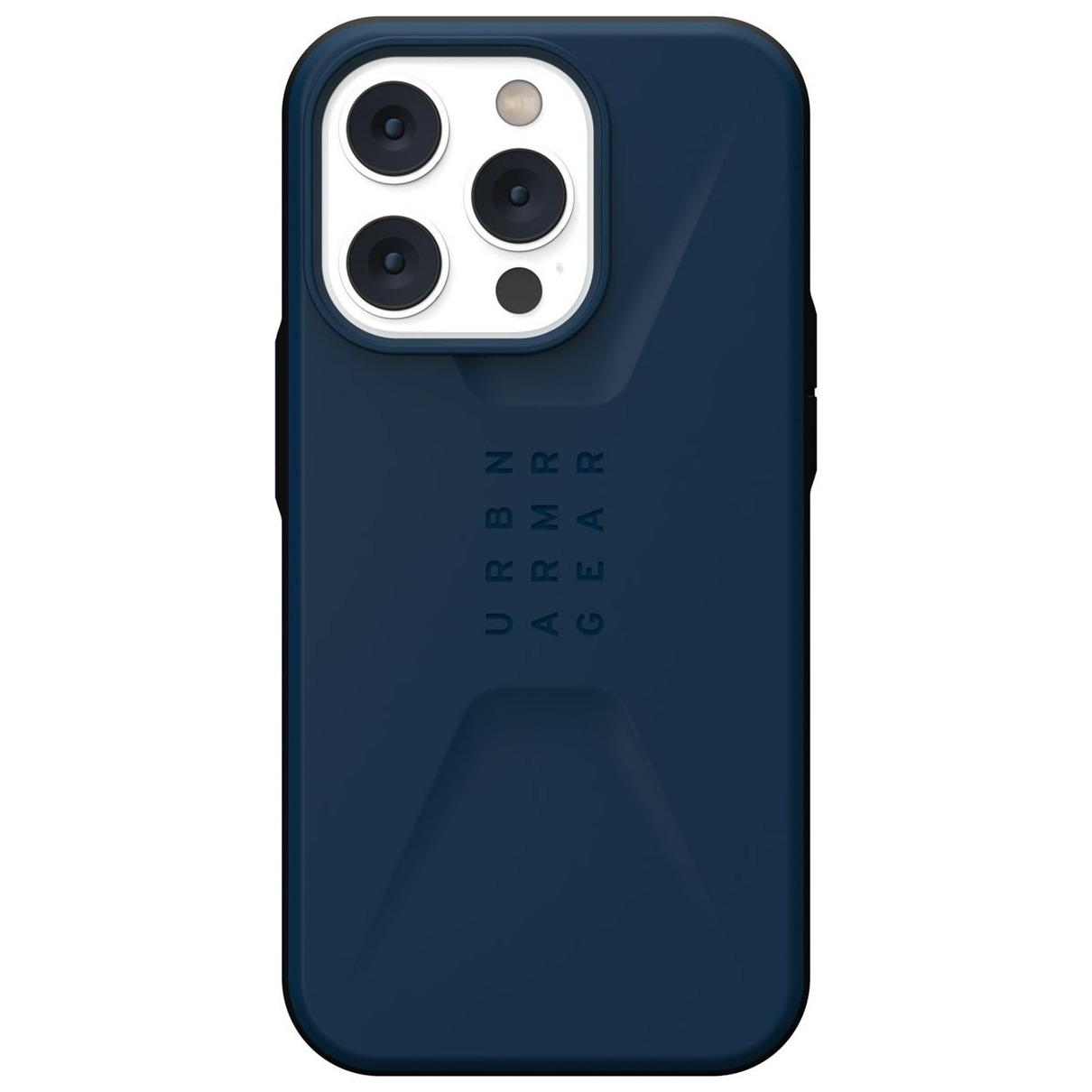 UAG Civilian Backcover MagSafe iPhone 14 Pro Telefoonhoesje Blauw