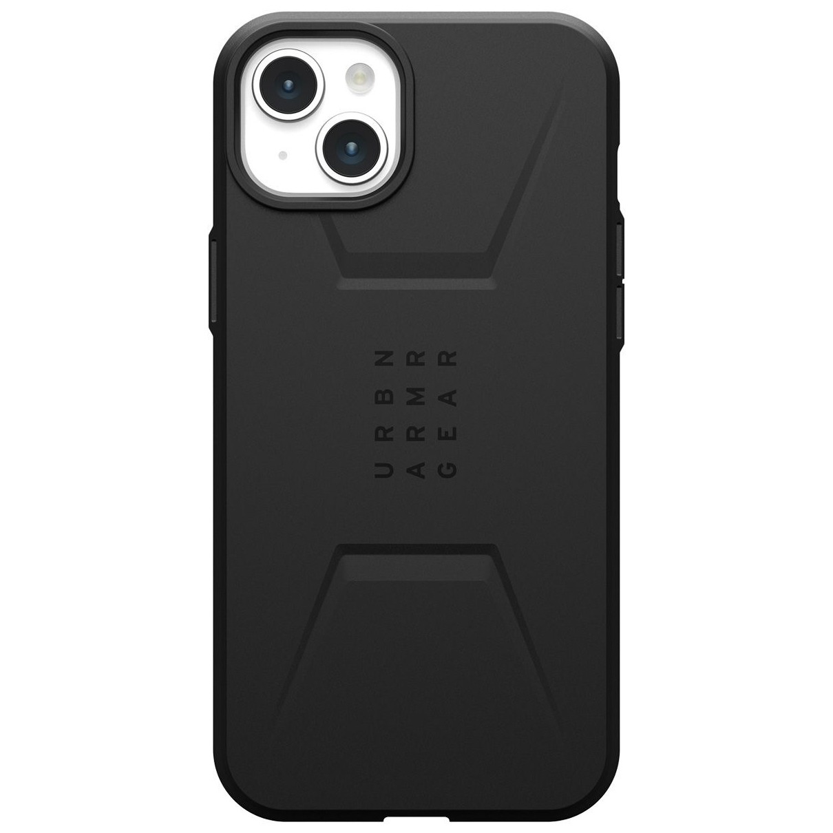 UAG Civilian Backcover MagSafe iPhone 15 Plus Telefoonhoesje Zwart