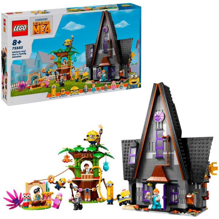 LEGO Minions - Huis van de Minions en Gru constructiespeelgoed 75583