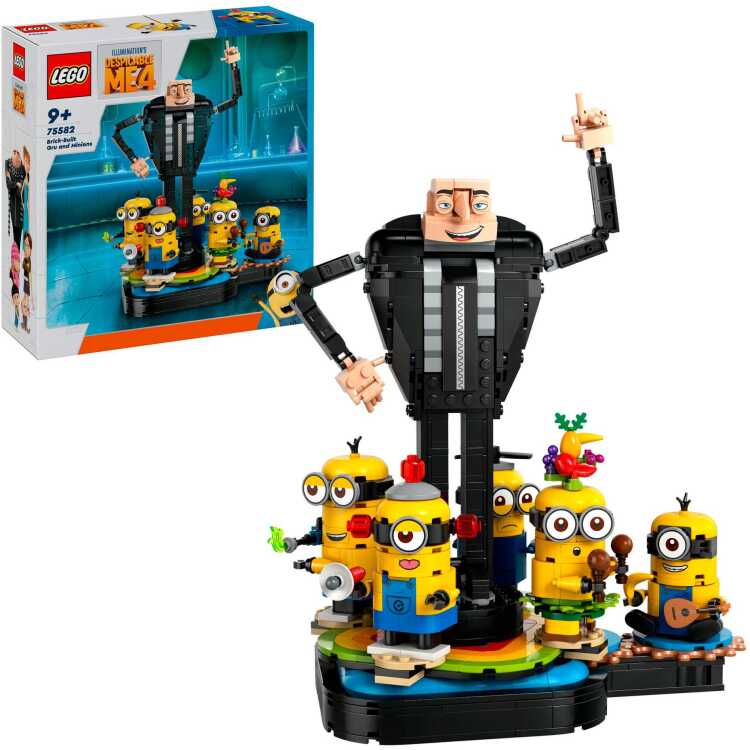 LEGO Minions - Bouwbare Gru en Minions constructiespeelgoed 75582