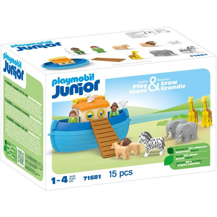PLAYMOBIL Junior - Meeneem Ark van Noach constructiespeelgoed 71681