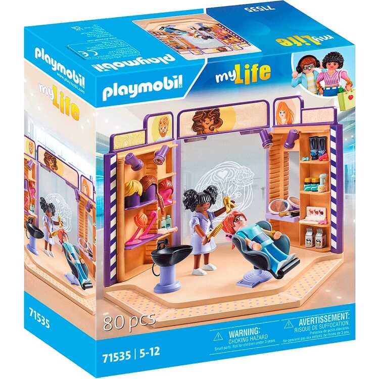 PLAYMOBIL myLife - Kapsalon constructiespeelgoed 71535