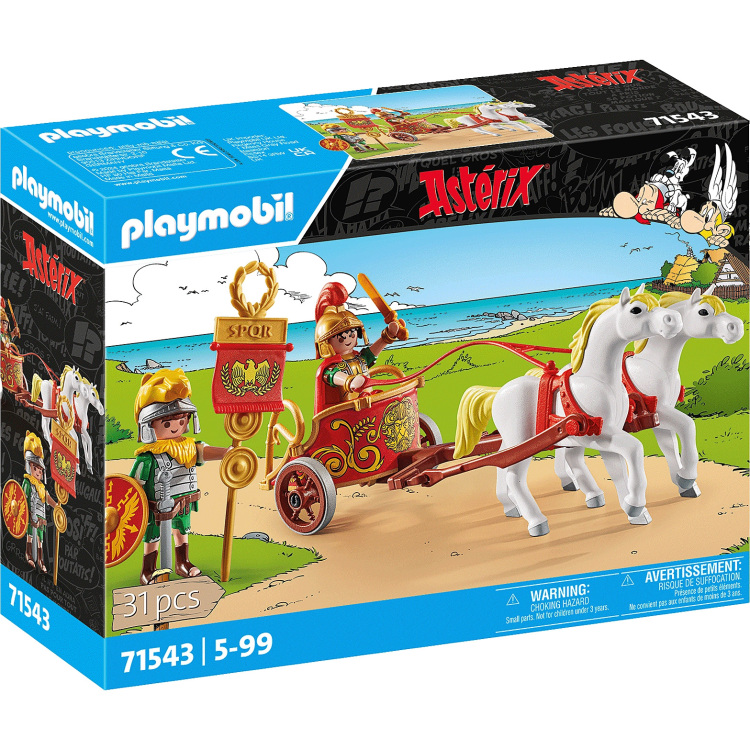 PLAYMOBIL Asterix: Romeinse strijdwagen constructiespeelgoed 71543