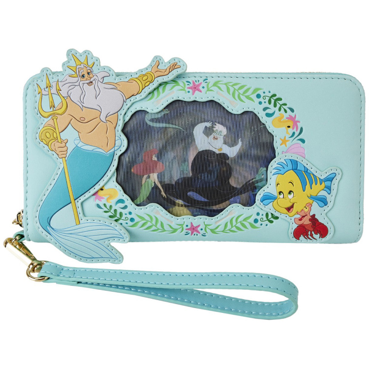 Funko Disney: The Little Mermaid - Princess Lenticular Wristlet Wallet portemonnee