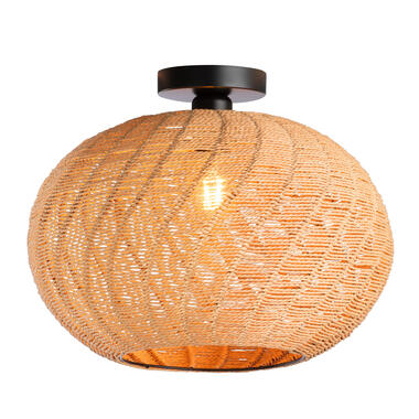 Plafondlamp Joya - naturel - Ø40x31 cm - Leen Bakker