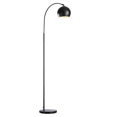 Vloerlamp Dina - zwart - 148 x 24 cm - Leen Bakker
