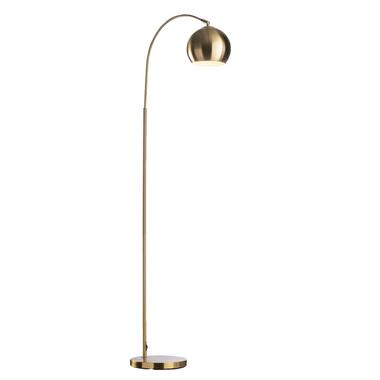 Vloerlamp Dina - goudkleur - 148 x 24 cm - Leen Bakker