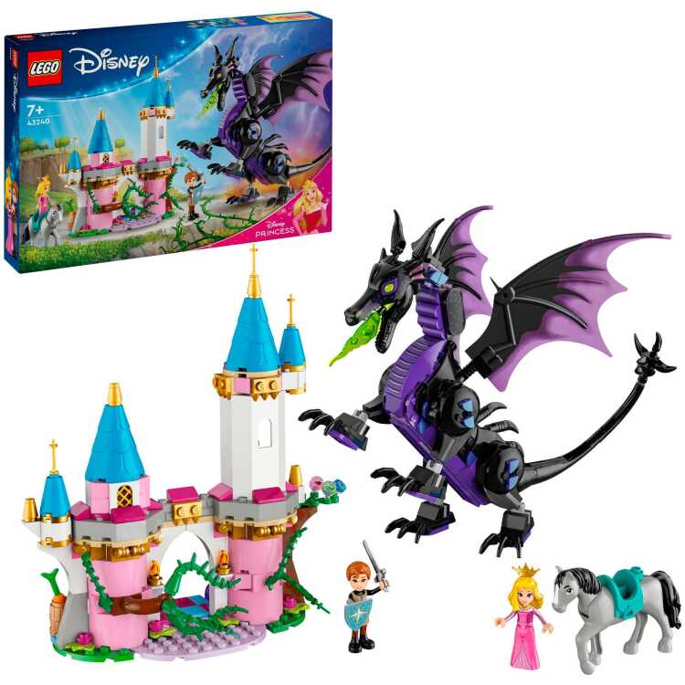 LEGO Disney Princess - Maleficent in drakenvorm constructiespeelgoed 43240
