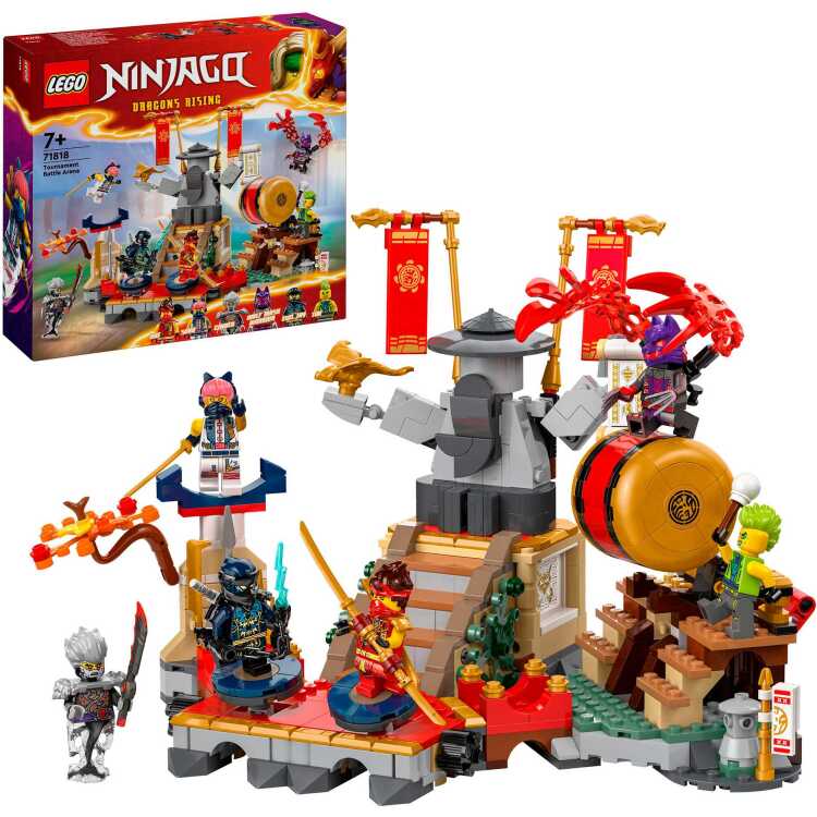 LEGO Ninjago - Toernooi gevechtsarena constructiespeelgoed 71818