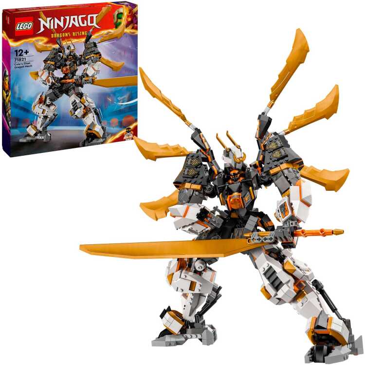 LEGO Ninjago - Cole's reusachtige drakenmecha constructiespeelgoed 71821