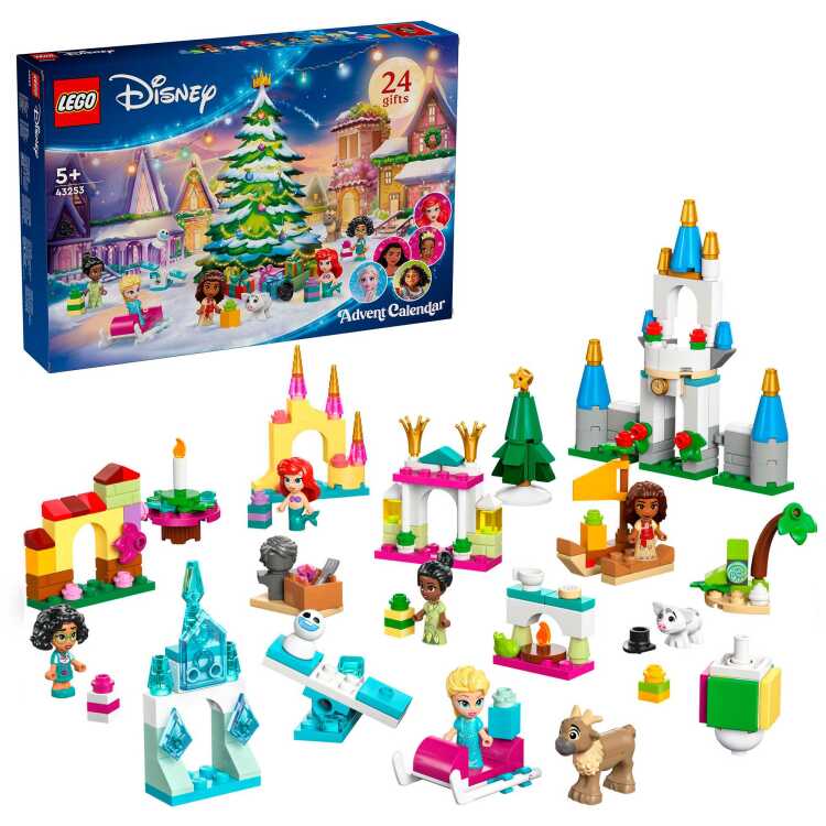 LEGO Disney - Adventkalender 2024 constructiespeelgoed 43253