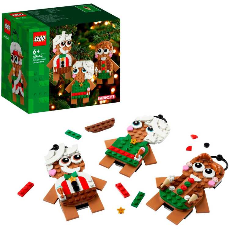 LEGO Icons - Peperkoekversieringen constructiespeelgoed 40642