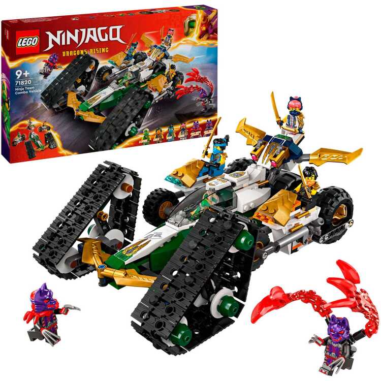 LEGO Ninjago - Ninjateam combivoertuig constructiespeelgoed 71820