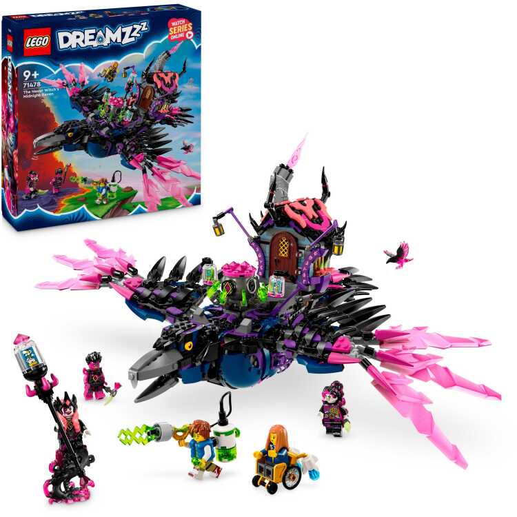 LEGO DREAMZzz - De Middernachtraaf van de Neder Heks constructiespeelgoed 71478