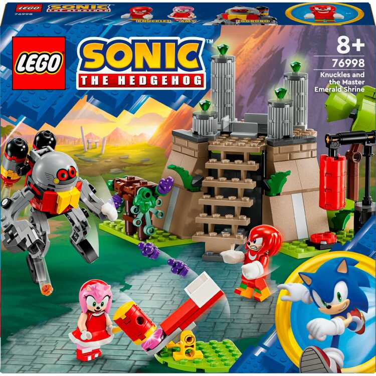 LEGO Sonic the Hedgehog - Knuckles en de Master Emerald tempel constructiespeelgoed 76998