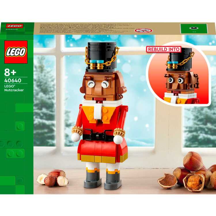 LEGO Icons - Notenkraker constructiespeelgoed 40640