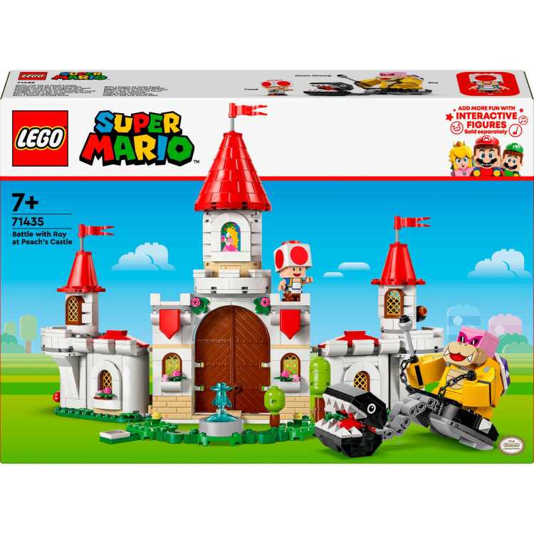 LEGO Super Mario - Gevecht met Roy bij Peach' kasteel constructiespeelgoed 71435