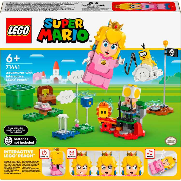 LEGO Super Mario - Avonturen met interactieve Peach constructiespeelgoed 71441