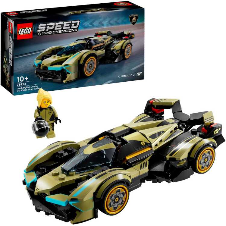 LEGO Speed Champions - Lamborghini Lambo V12 Vision GT supercar constructiespeelgoed 76923