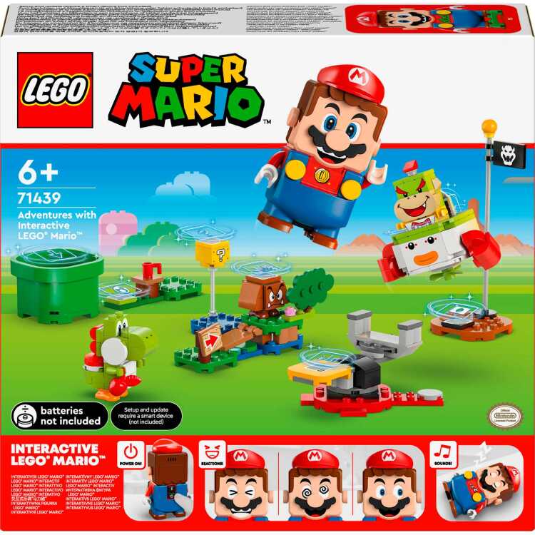 LEGO Super Mario - Avonturen met interactieve Mario constructiespeelgoed 71439