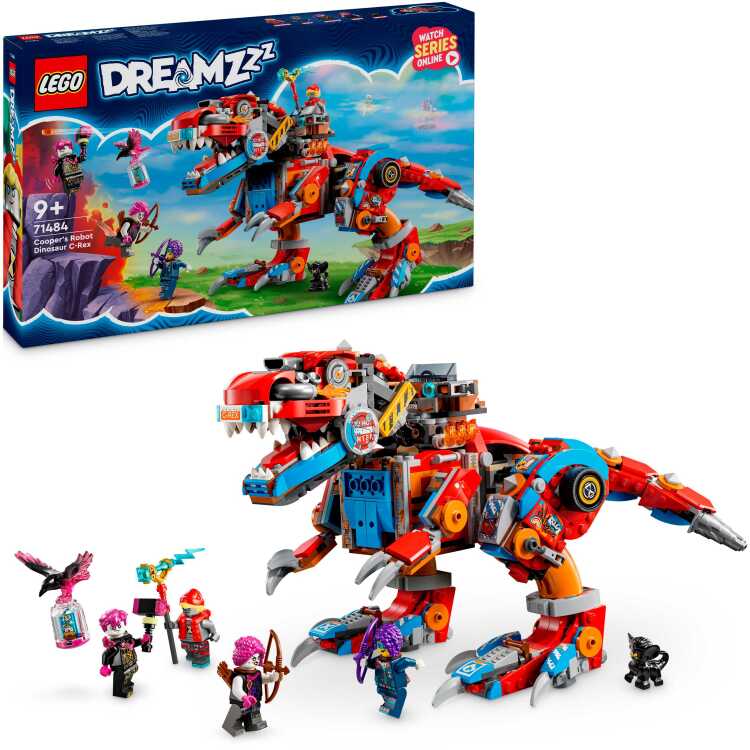 LEGO DREAMZzz - Coopers robotdinosaurus C. Rex constructiespeelgoed 71484