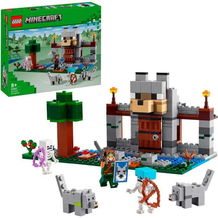 LEGO Minecraft - De wolvenburcht constructiespeelgoed 21261