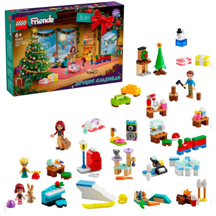 LEGO Friends - Adventkalender 2024 constructiespeelgoed 42637